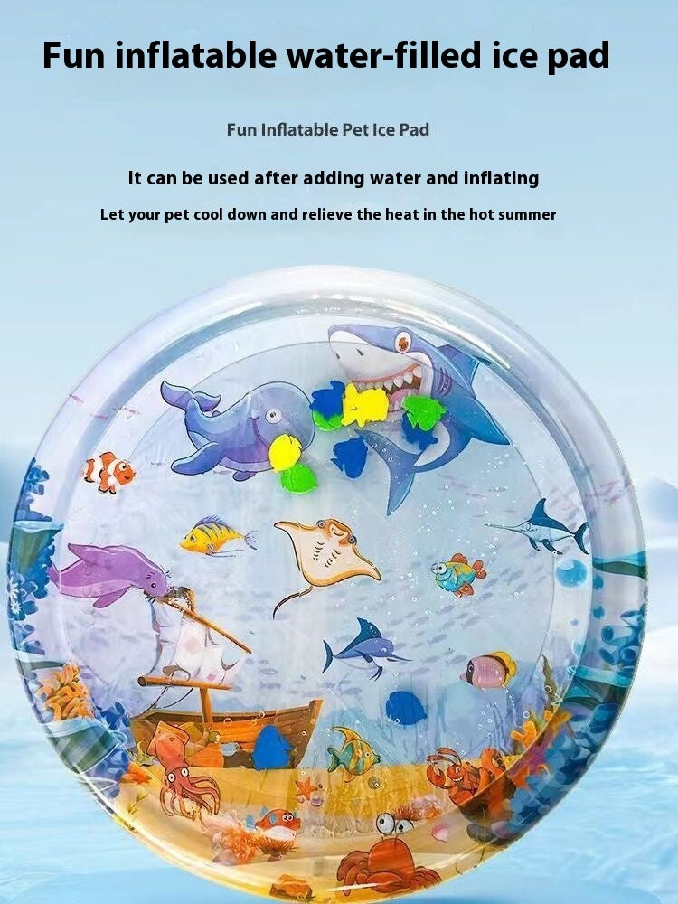 Summer Cooling Pet Water Bed For Puppy Dogs & Cats