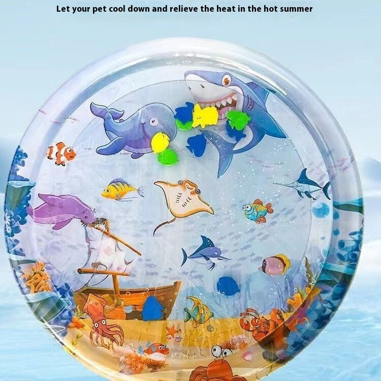 Summer Cooling Pet Water Bed For Puppy Dogs & Cats