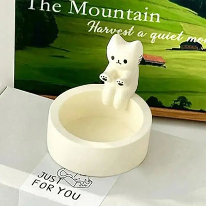 Kitten Candle Holder